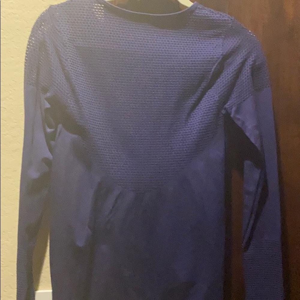 Fabletics Navy Compression Top - image 4